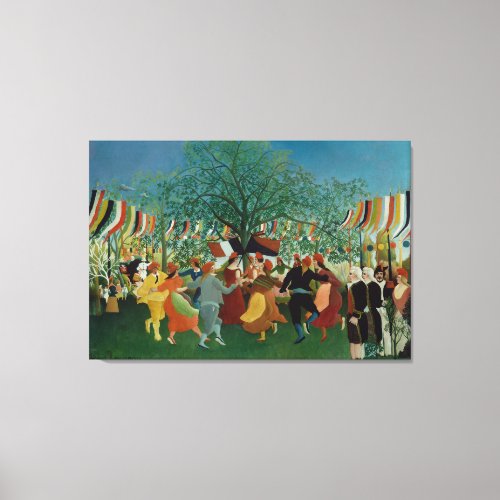 Vintage Henri Rousseau Centennial of Independence Canvas Print