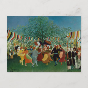 Vintage Henri Rousseau Centennial of Independence Postcard