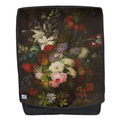 Vintage Henryka Beyer Flowers Backpack