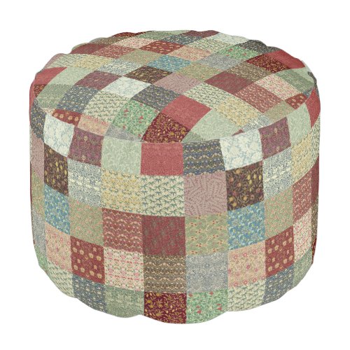 Vintage Heritage Patchwork Ottoman