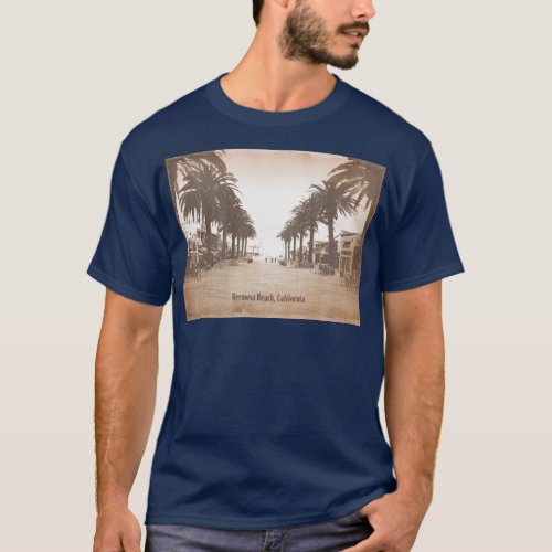 Vintage Hermosa Beach T_Shirt