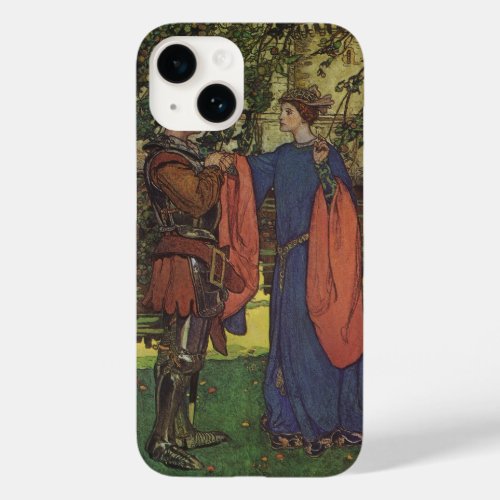 Vintage Hero Prince Knight Shining Armor Princess Case_Mate iPhone 14 Case