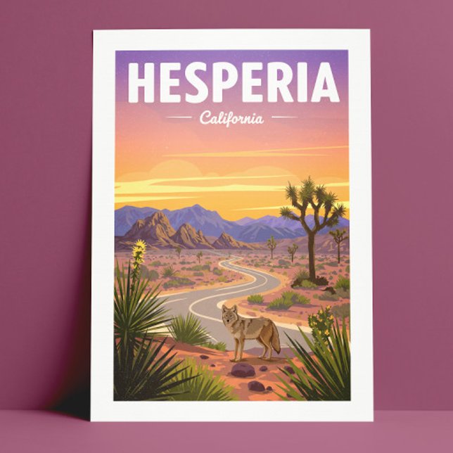 Vintage Hesperia California Postcard (Creator Uploaded)