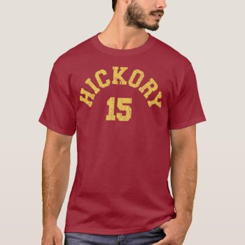 Vintage Hickory Huskers - No Backside T-shirt by colorhouse at Zazzle