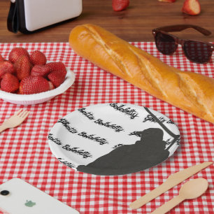 Vintage Hip hop Ghetto Celebrity Street Urban Paper Plates