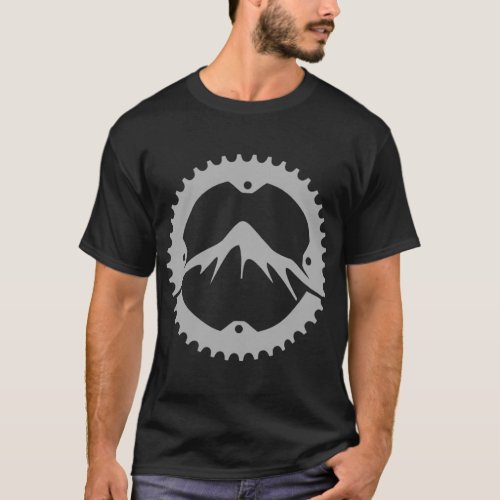 Vintage Hipster Mountain Bike _ MTB T_Shirt