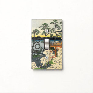 Vintage Hiroshige Japan Art Light Switch Cover