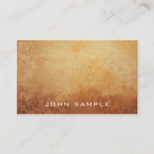 Vintage Historical Creative Plain Matte Luxury Business Card