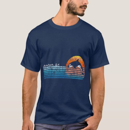 Vintage Hobie Beach South Africa Retro 80s Orka T_Shirt