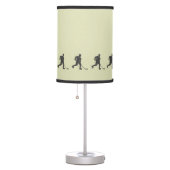 Vintage Hockey Player Table Lamp (Right)