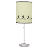 Vintage Hockey Player Table Lamp (Front)