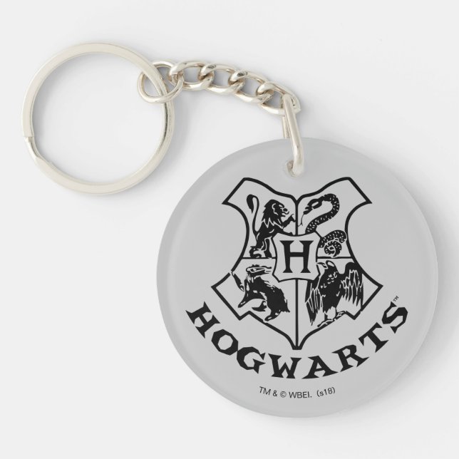 Vintage HOGWARTS™ School Crest Keychain (Front)