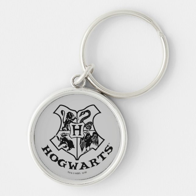 Vintage HOGWARTS™ School Crest Keychain (Front)