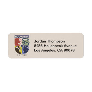 Vintage HOGWARTS™ Stamped Crest Label