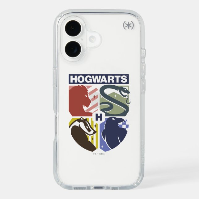 Vintage HOGWARTS™ Stamped Crest Speck iPhone Case (Front)