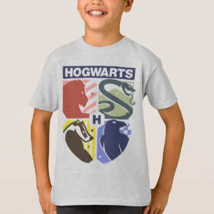 Vintage HOGWARTS™ Stamped Crest T-Shirt