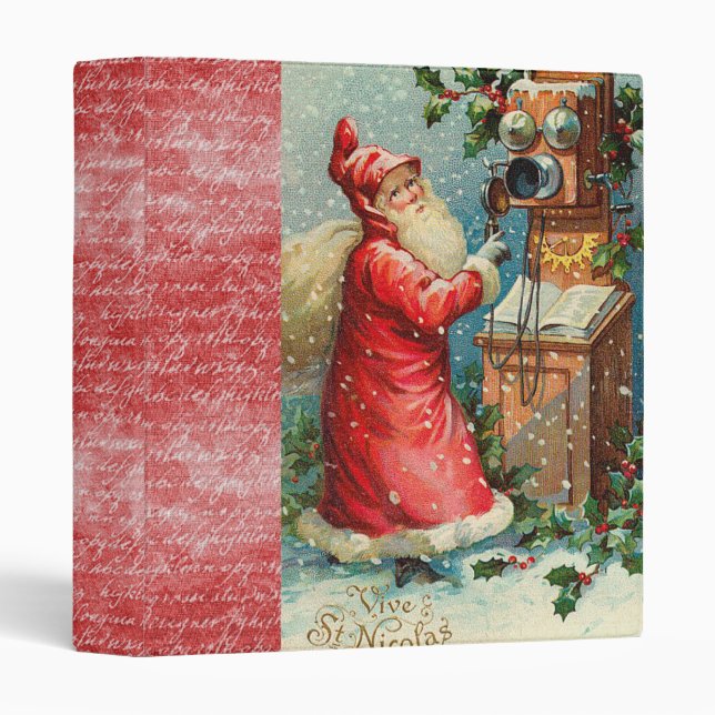 vintage holiday binder (Front/Spine)