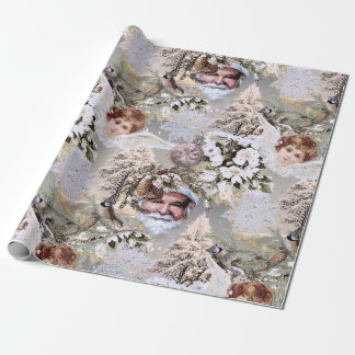 Vintage Holiday Dreams Wrapping Paper