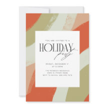 Vintage Holiday Party Invitation