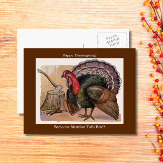Vintage Holiday Someone Mention Tofu Bird, ZSSG