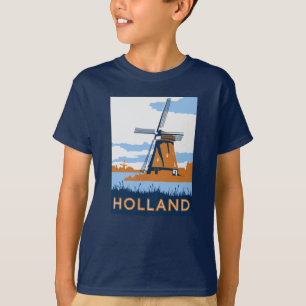 Vintage Holland Poster T-Shirt