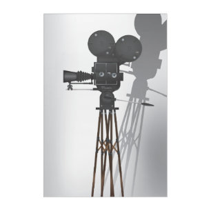 Vintage Hollywood Camera Acrylic Print