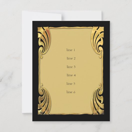 Vintage Hollywood Glamour Couple Reception (Back)