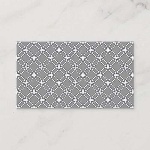 Vintage Hollywood Gray Business Card