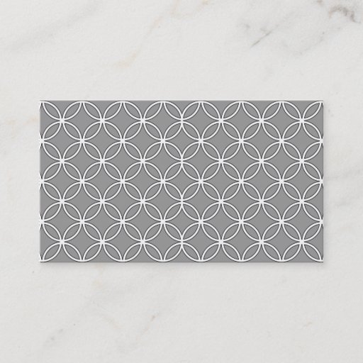 Customizable Vintage Hollywood Gray Business Card