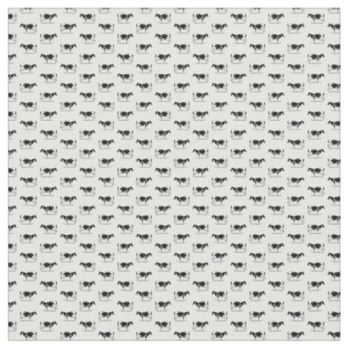 Vintage Holstein Cows Fabric with CUSTOM BG COLOR