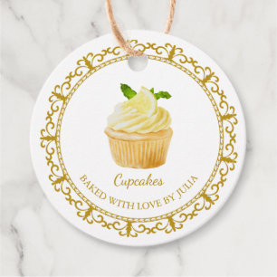 Vintage Homemade Cupcakes Hang Tag