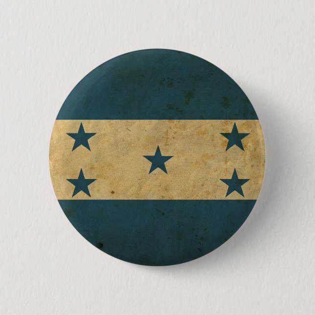 Vintage Honduras Flag Button (Front)