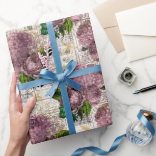 Vintage Honey Bee Pattern Wrapping Paper