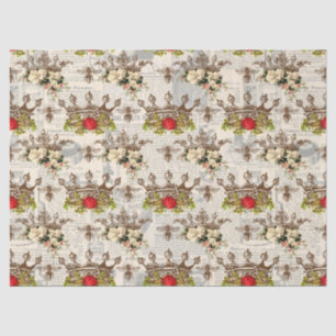 Vintage Honey Bee Series Design 15 Tissue Paper