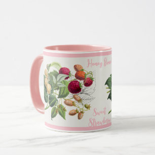 Vintage Honey Bunch Sweet Strawberry Personalized Mug