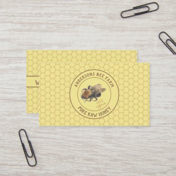 Vintage Honeybee & Honeycomb | Beefarm / Beekeeper