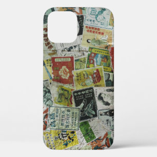 Vintage Hong Kong advertisement wall. iPhone 12 Case