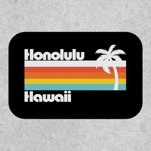 Vintage Honolulu Hawaii Patch
