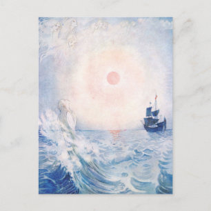 Vintage Honor C. Appleton The Little Mermaid Postcard