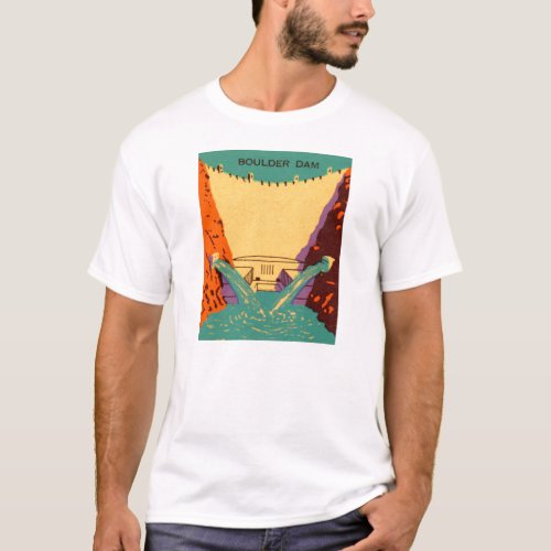 Vintage Hoover Boulder Dam T_Shirt