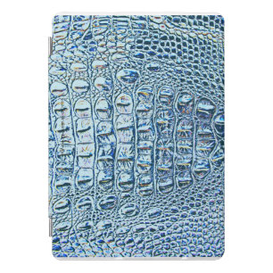 VINTAGE "HORNBACK" ALLIGATOR PACIFIC TURQUOISE iPad PRO COVER