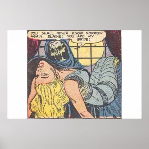 Vintage horror comics  Scary vintage comics 50s Poster