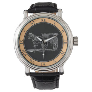 Vintage Horse And Carriage Watch