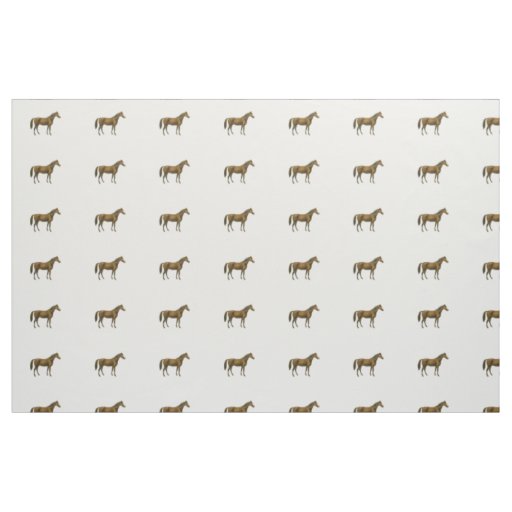 Vintage Horse Fabric
