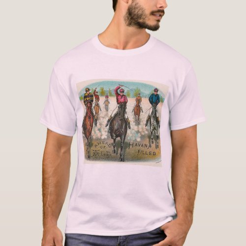 Vintage Horse Racing Ahead Of All T_Shirt