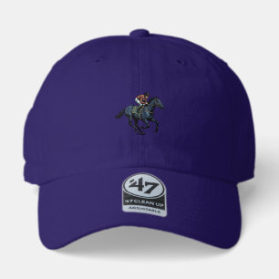Vintage Horse Racing Jockey Vector Design_1 47 Brand Hat