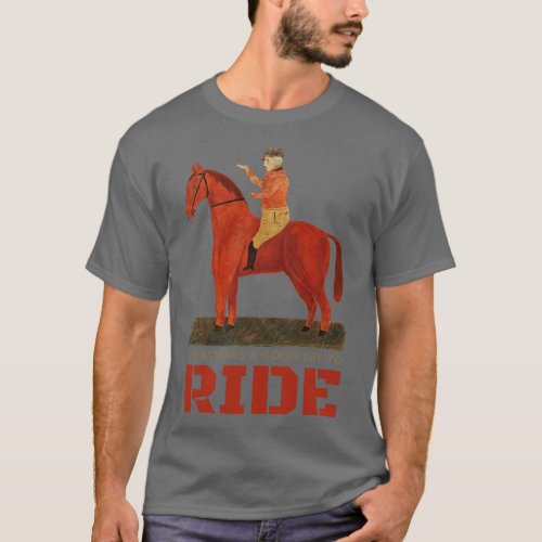 Vintage Horse racing T_Shirt