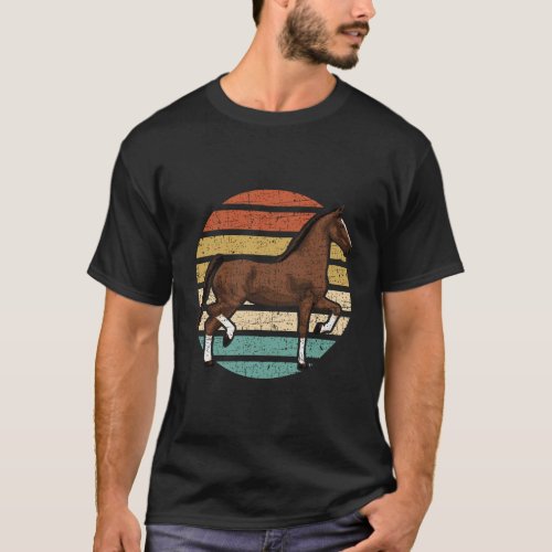 Vintage Horse Sunset T_Shirt