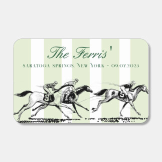 Vintage Horses Wedding Matchbook Matchboxes