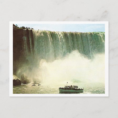 Vintage Horseshoe Falls Postcard